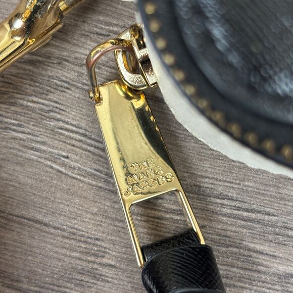 Marc Jacobs The Snapshot Shoulder Bag Leather Crossbody - Black Multi - Picture 10 of 11